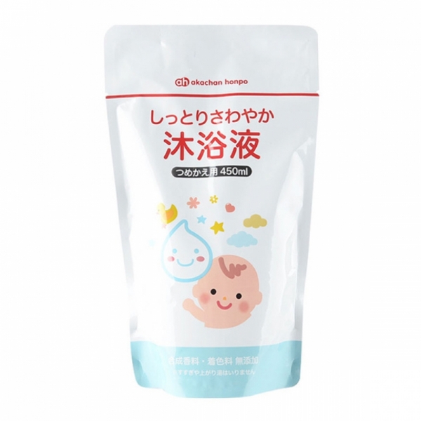 재팬홀릭의,촉촉하고 상쾌한 아기 목욕액 리필 450ml 사진입니다.
