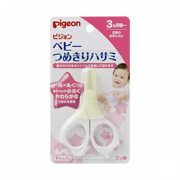 재팬홀릭의,Pigeon 3개월 부터 사용 가능한 아기 손톱 깎이 가위 사진입니다.