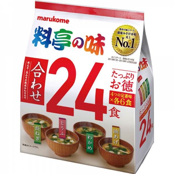 재팬홀릭의,요정의 맛 즉석 생된장국 24봉 사진입니다.