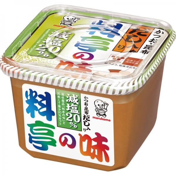 재팬홀릭의,요정의맛 다시 미소 저염 된장 375g 사진입니다.