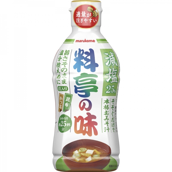 재팬홀릭의,요정의 맛 된장 저염 액체형 430g 사진입니다.
