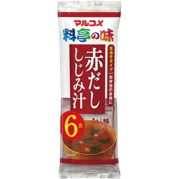 재팬홀릭의,요정의 맛 즉석 생된장국 아카다시 재첩 6식 사진입니다.