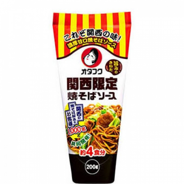 재팬홀릭의,오타후쿠 야키소바 소스 간사이한정 200g 사진입니다.