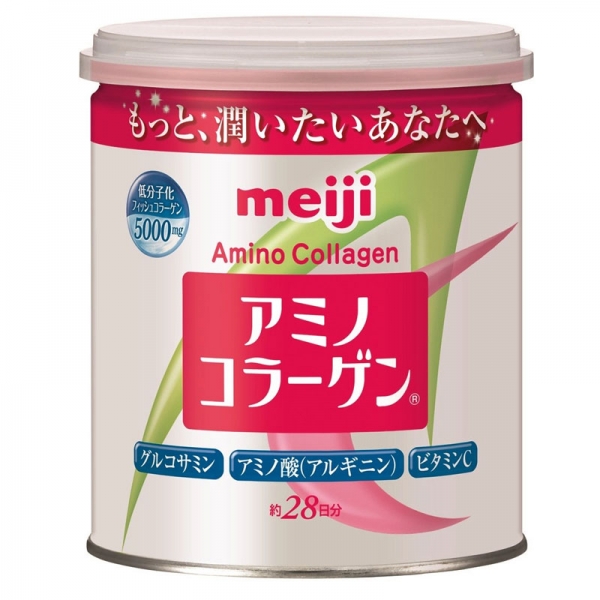 재팬홀릭의,메이지 아미노 콜라겐 캔타입 28일분 사진입니다.