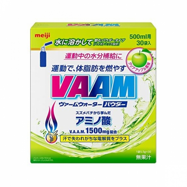 재팬홀릭의,vaam 아미노산 1500mg 30개입 클리어 애플맛 사진입니다.