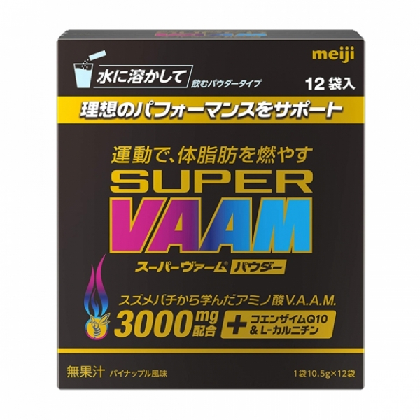재팬홀릭의,슈퍼밤 super vaam 아미노산 3000mg 12개입 파인애플맛 사진입니다.